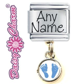 My Life Token - Personalised Baby Boy Name Italian Charm