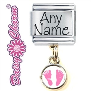 My Life Token - Personalised Baby Girl Name Italian Charm