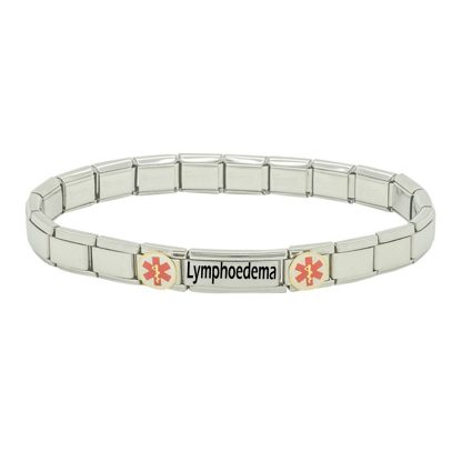 Lymphoedema DBL Medical Alert Stainless Steel Bracelet